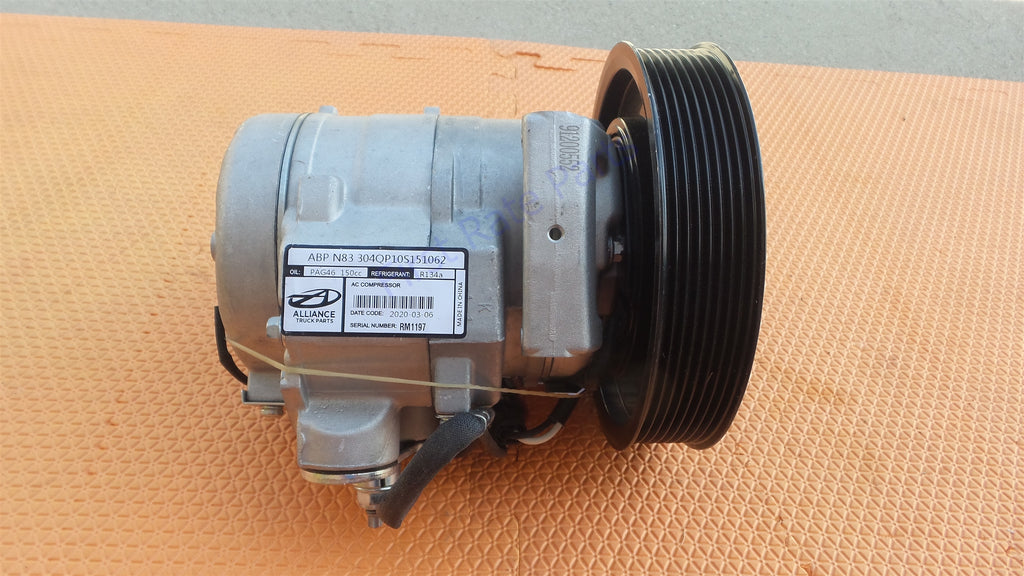 Alliance ABP N83 304QP10S151062 A/C Compressor 22-75520-000 Truck