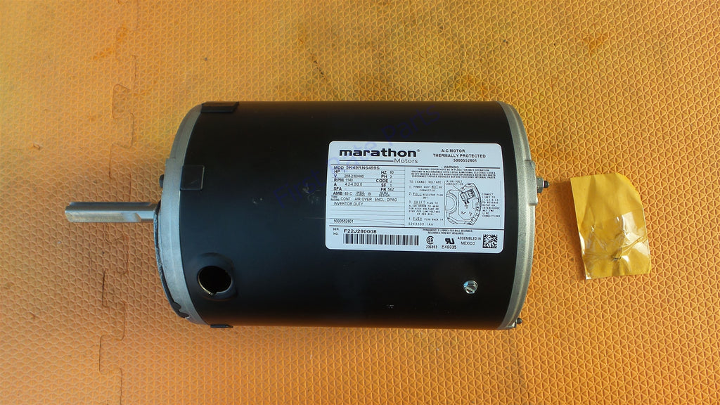 Daikin 5000552601 Motor 5K49RN6499S McQuay 500552601 111052903 1HP 3PH