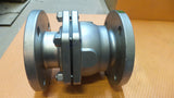 FNW 600B Stainless Steel Ball Valve 3in 3" Flanged CF8M 3 Inch 150 PSI