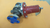 Jordan Valve Mark 60 1/2" Pressure Reducing Regulator Flanged 316 SS