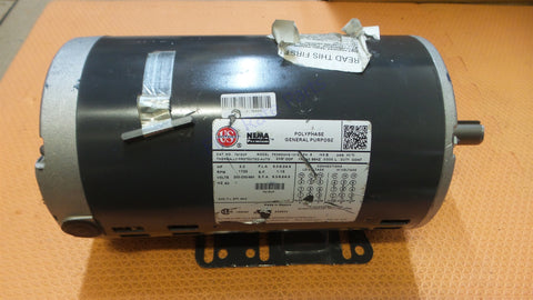 US Motors 7915VP Belt-Drive Blower Motor P63MZAHE-1318 Nidec 3HP 230V