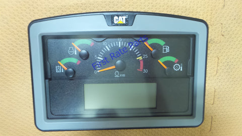 Caterpillar 420-4284 Instrument Panel CAT Gauge Display Cluster Wheel