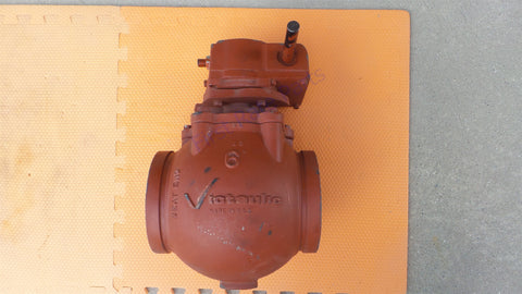 Victaulic P060773180 Plug Valve 6in 6" 365 Series Gear Operator Water